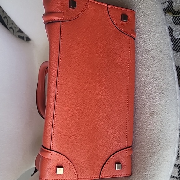 CELINE Luggage Mini Vermilion Bag. - Picture 8 of 9